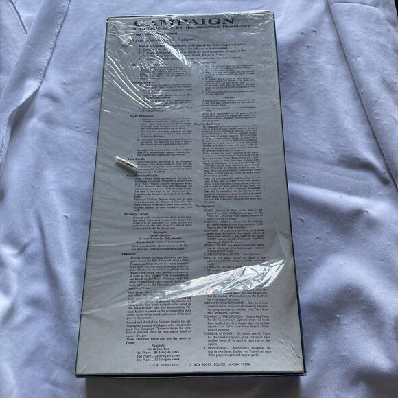 Campaign Board Game Special Republican Convention Edition 1984 Dallas 2-6 Player - Picture 6 of 12